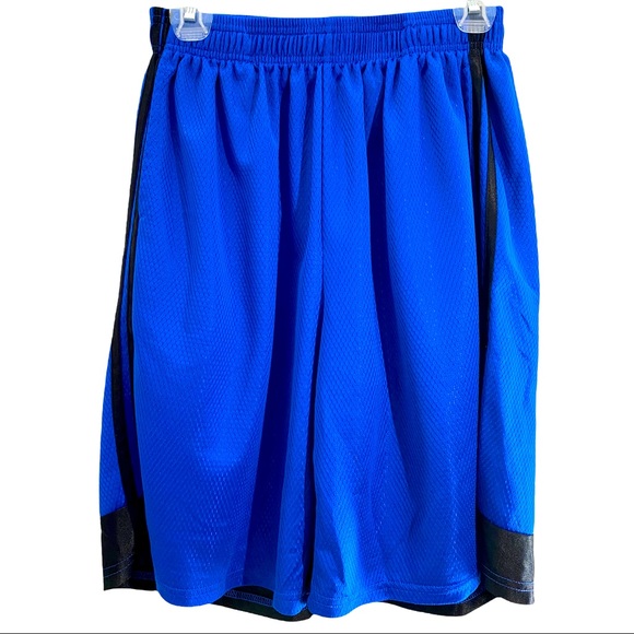Brooklyn Jax Other - Brooklyn Jax Men’s Blue & Black Mesh Basketball Shorts, Size Large